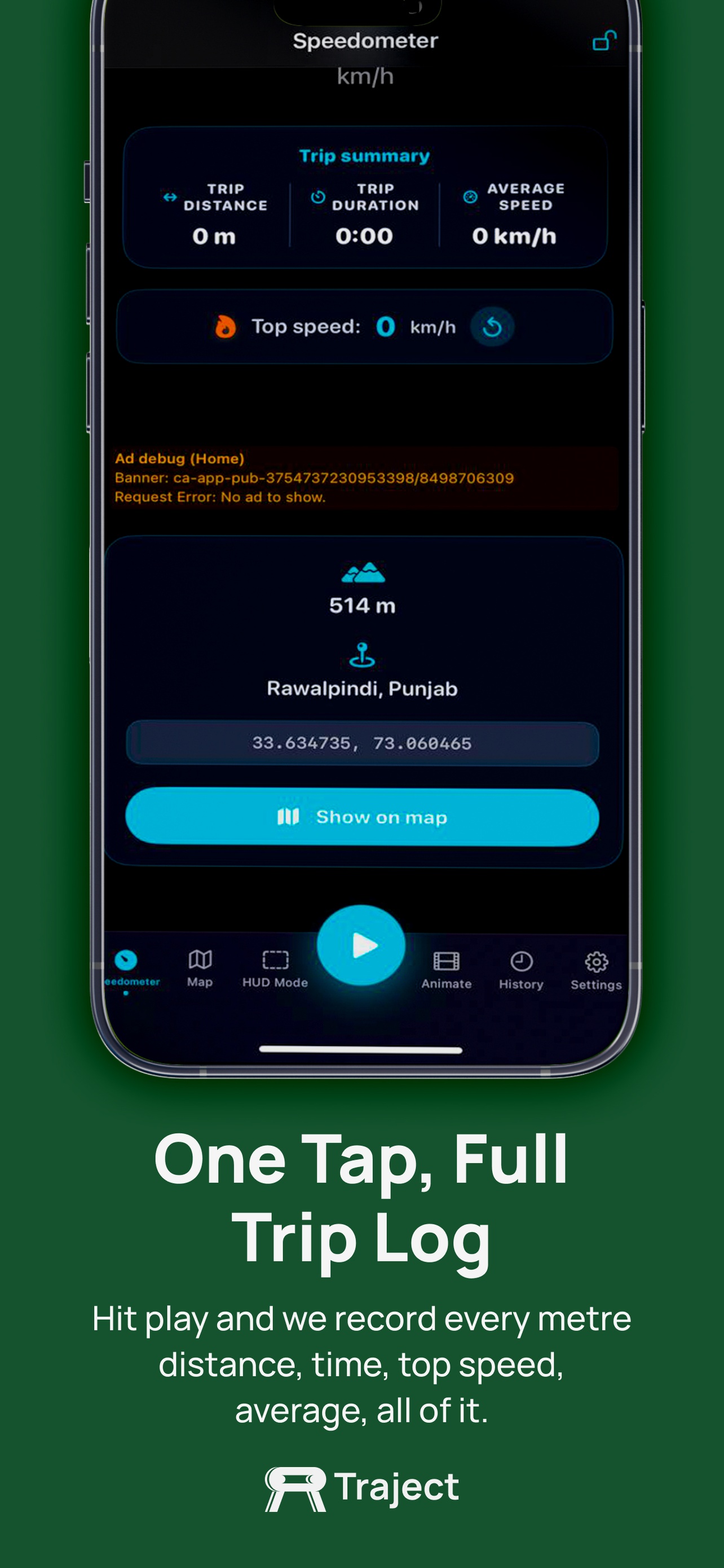 Traject 07 — Derived Studio app screenshot